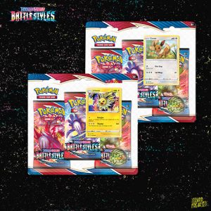 Pokemon Battle Styles 3 booster with coin face