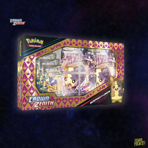 Pokemon Crown Zenith Morpeko V-Union Box