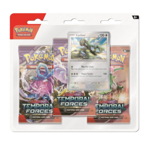 Pokemon-Scarlet-Violet-Temporal-Forces-Premium-3-pack-Blister-Cyclizar-coin